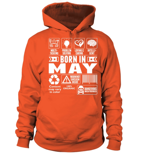 Born In May Tshirt Women's Hoodie