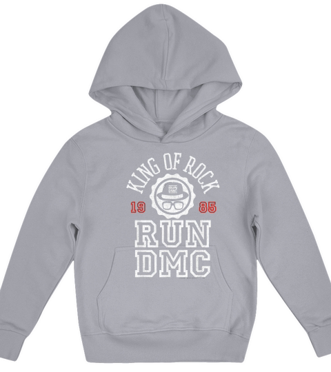 Run DMC Official King Of Rock 1985 Kids Hoodie