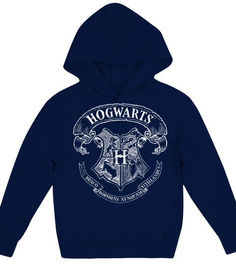Harry Potter Coat of Arms of Hogwarts small Kids Hoodie