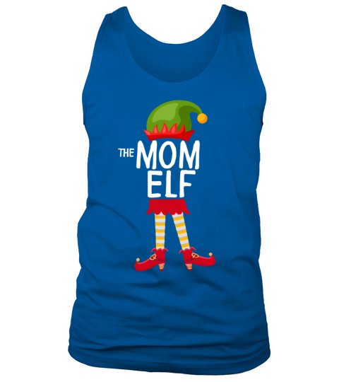 The mom Elf Family Matching Christmas Men's Tank Top