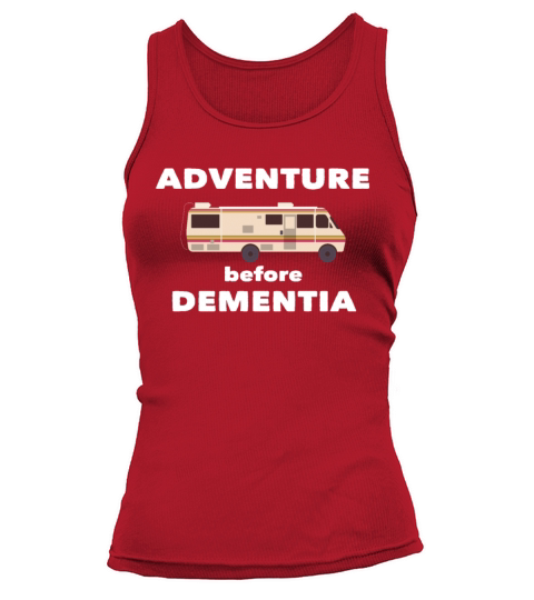 RV Funny Design - Adventure Before Dementia Women's Tank Top