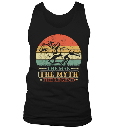 Horse Racing Gifts for Dad Funny Design Tank Top Unisex