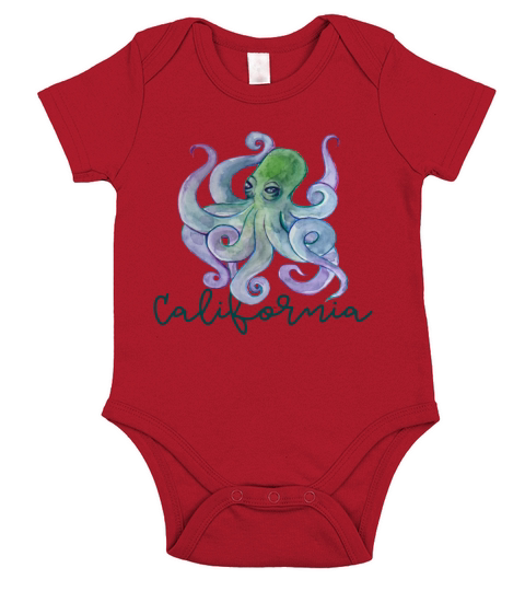 California Short Sleeve Baby One-Piece