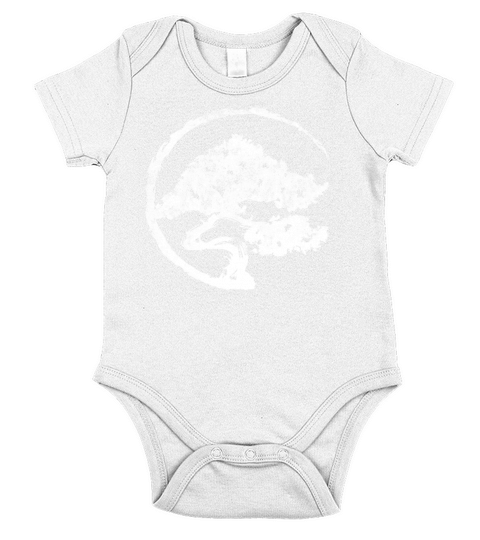 Japan tree Short Sleeve Baby One-Piece