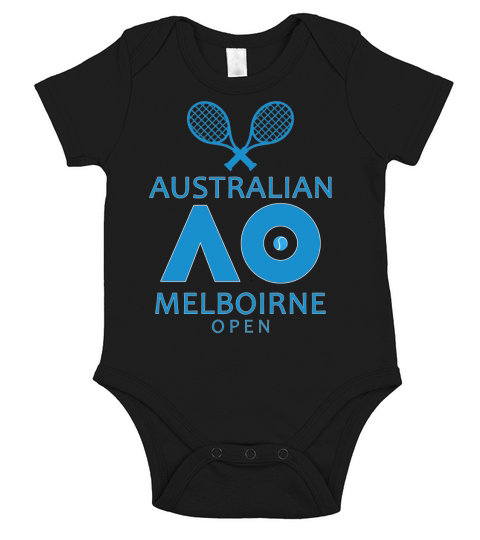 Australian Open Day Tennis Sport Short Sleeve Baby One-Piece