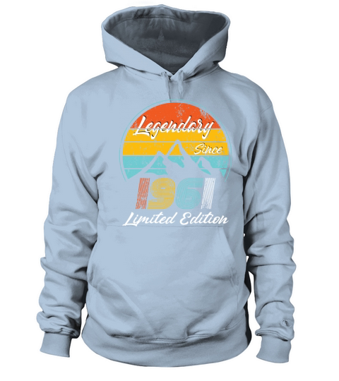 60 Years Legendary since 1961 Limited Edition Men's Hoodie
