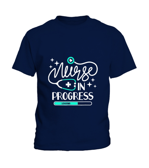 Nurse In Progress Nursing Student Future Kids T-Shirt