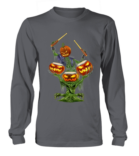 PUMPKIN DRUMMER Women's Long Sleeve