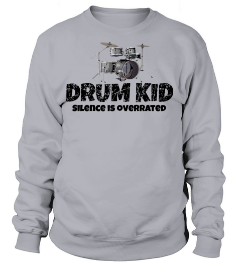 Drum Kid Funny Drummer Drums Kids Women's Sweatshirt