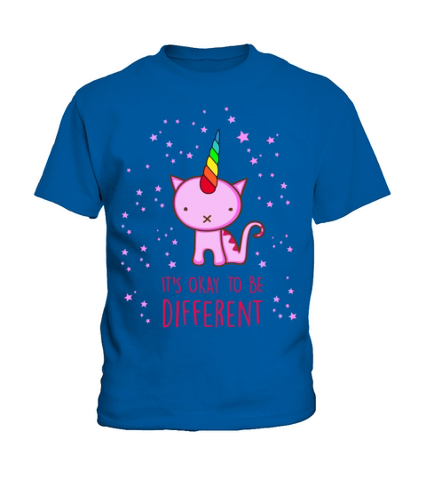 Different Unicorn Cat Kids T-Shirt