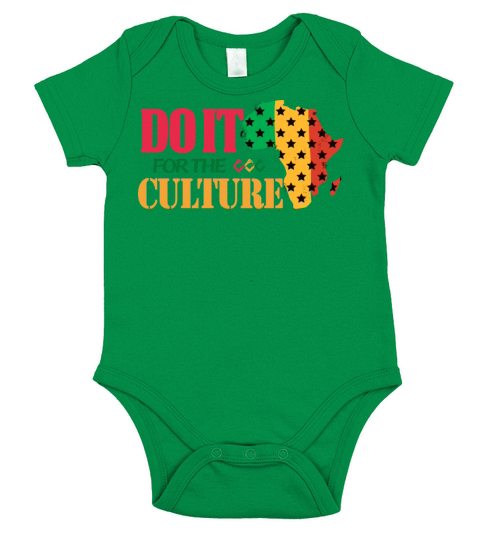 Do It For The Culture Black History Month Short Sleeve Baby One-Piece