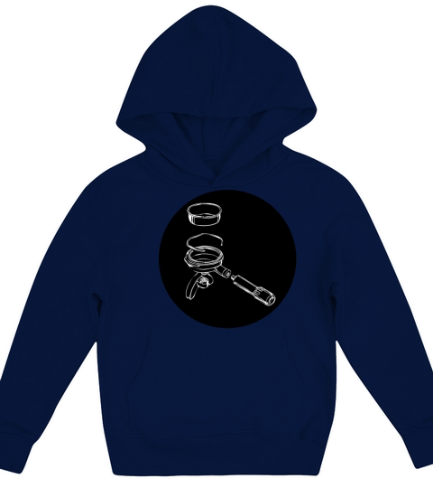 Exploded Portafilter 1 Kids Hoodie