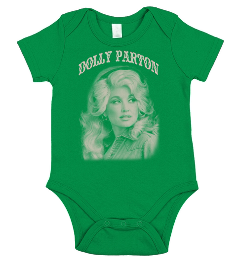 Dolly Parton tshirt Short Sleeve Baby One-Piece