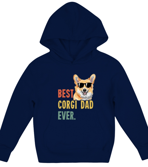 Mens Best Corgi Dad Ever Shirts Dog Funny Fathers Kids Hoodie