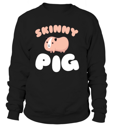 Skinny Pig Guinea Pig Cute Women's Sweatshirt