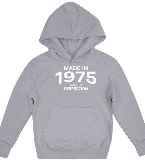 Made In 1975 Aged To Perfection Funny Birthday Kids Hoodie
