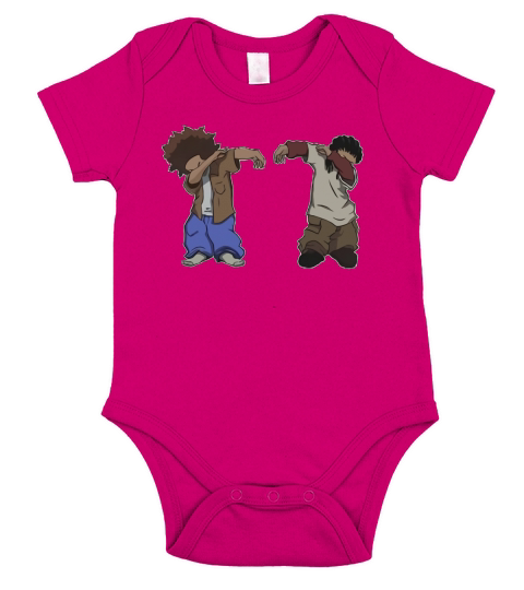 The Boondocks DAB Short Sleeve Baby One-Piece