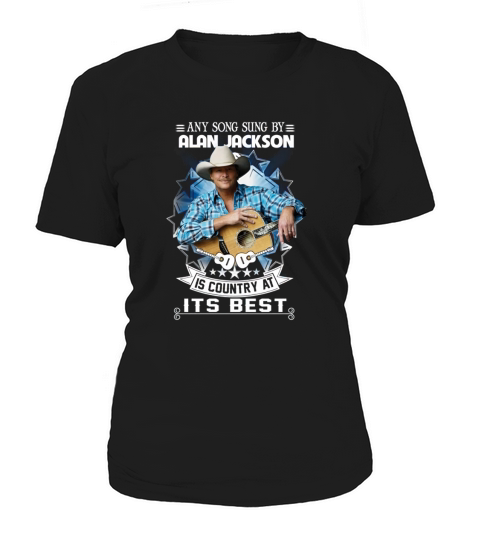 HAISHIMM Mens Printed tees Alan Jackson Crewneck Fashion Women's T-Shirt