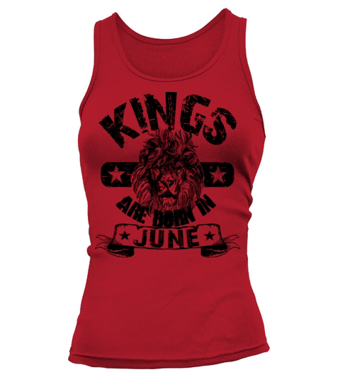 Kings Are Born In June Women's Tank Top