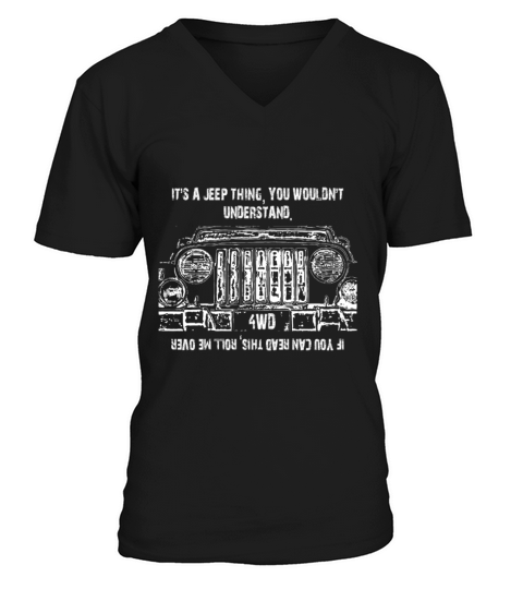 Jeep - Its a jeep thing you wouldnt understand Men's V-Neck T-shirt