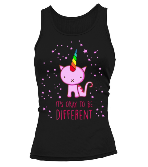 Different Unicorn Cat Women's Tank Top