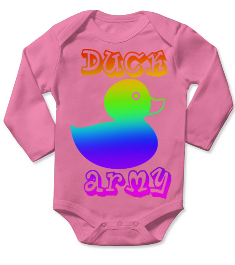 Duck Army - Pride Long Sleeve Baby One-Piece