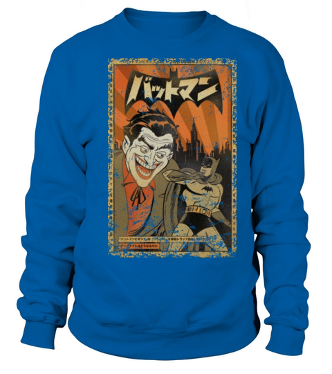 DC Comics Originals Batman The Joker Japanese Women's Sweatshirt