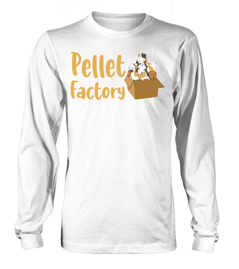Pellet Factory Quote for a Guinea Pig Nerd Men's Long Sleeve
