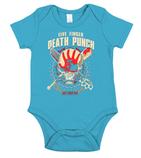 Five Finger Death Punch Zombie Kill Short Sleeve Baby One-Piece