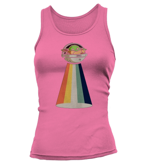 Baby Yoda UFO vintage shirt - Ladies Flowy Tank Tank top Woman