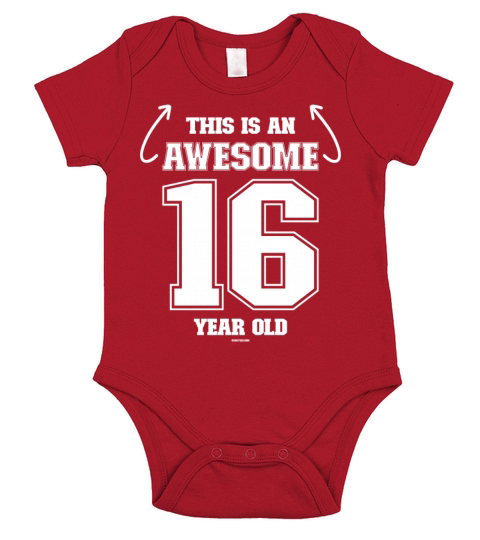 This is an awesome 16 year old Short Sleeve Baby One-Piece