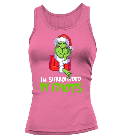 I’m Surrounded By Boring People Grinch Christmas Tank top Woman