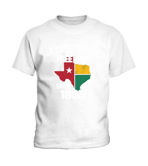 Juneteenth Free ish Since 1865 Texas Kids T-Shirt