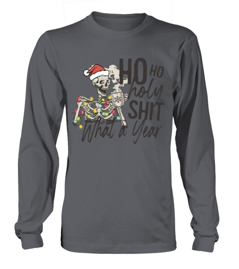 Ho Ho Holy What A Year Men's Long Sleeve