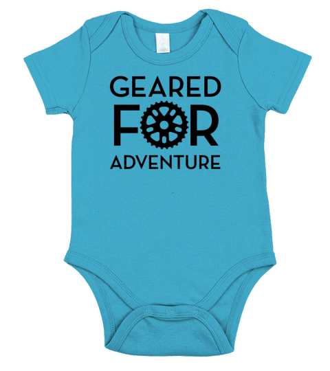 Geared For Adventure Short Sleeve Baby One-Piece