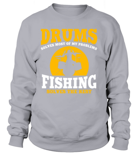 Drums And Fishing Women's Sweatshirt