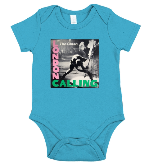 The Clash London Calling Short Sleeve Baby One-Piece