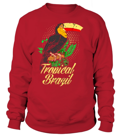 Toucan in tropical Brazil Women's Sweatshirt