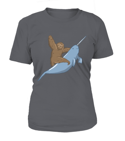 Narwhal Unicorn Beluga Sea Life Sloth Tusk Gift Women's T-Shirt