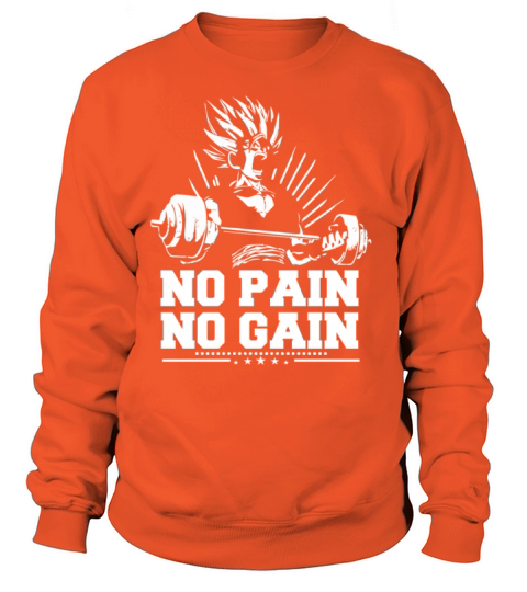 Dragon ball fan - No pain no gain Women's Sweatshirt
