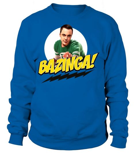 The Big Bang Theory Sheldon Bazinga Women's Sweatshirt