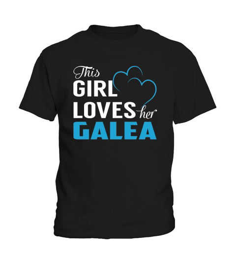 This Girl Loves Her GALEA Name Shirts Kids T-Shirt