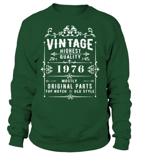 born 1976 Vintage Men's Sweatshirt