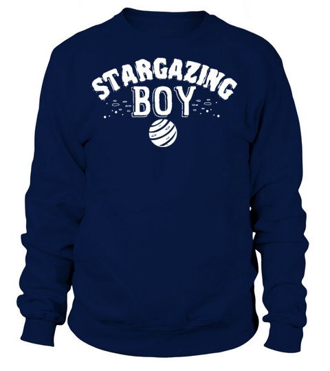 Stargazing Boy Astronomy Astronomer Stargazer Women's Sweatshirt