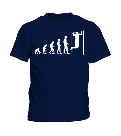 Bodybuilder Workout Pull Ups Back Exercise Gift Kids T-Shirt