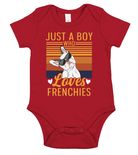 Frenchie Dog Design for your Frenchie Husband Short Sleeve Baby One-Piece