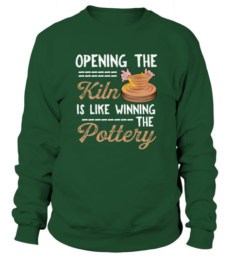 Funny Pottery Hobby Coiling Ceramics Potter Gift Sweatshirt Unisex