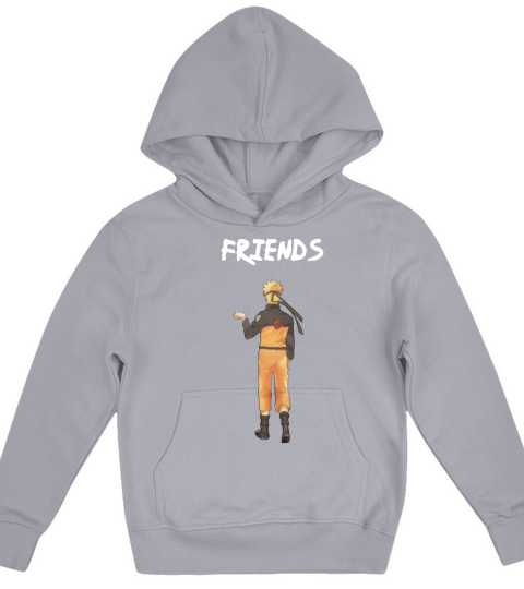 Naruto And Sasuke Best Friends Kids Hoodie