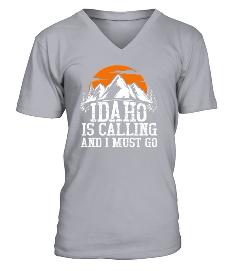 Idaho - Diamond Peak - Wilderness - Gem State Souv Men's V-Neck T-shirt