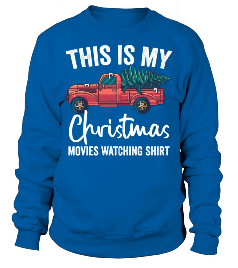 Christmas Truck Red Wagon Xmas Tree On Car Snow Va Men's Sweatshirt